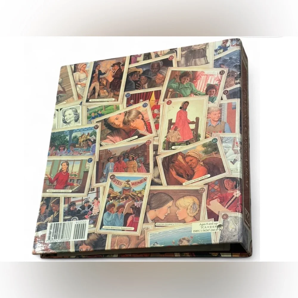 Vintage 120+ American Girl Trading Cards in American Girl Trading Card Album